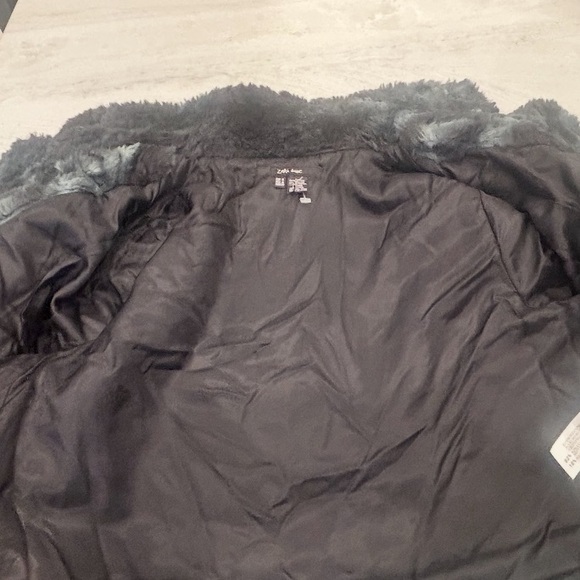 Zara Black Teddy Jacket - Picture 6 of 8
